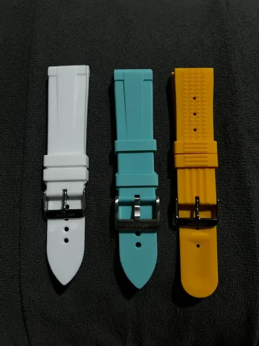 Pulseira em silicone 22mm para relógio smartwatch