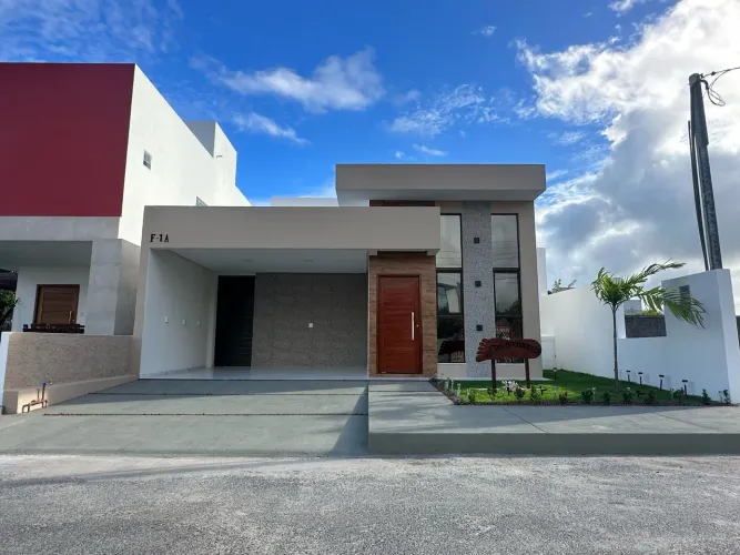 Casa em condomínio na Praia de Paripuiera, Porteira fechada