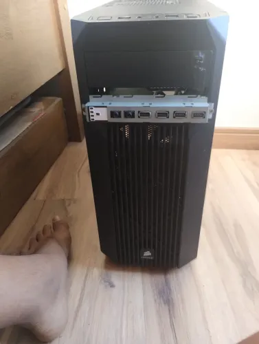 Gabinete corsair modificado 