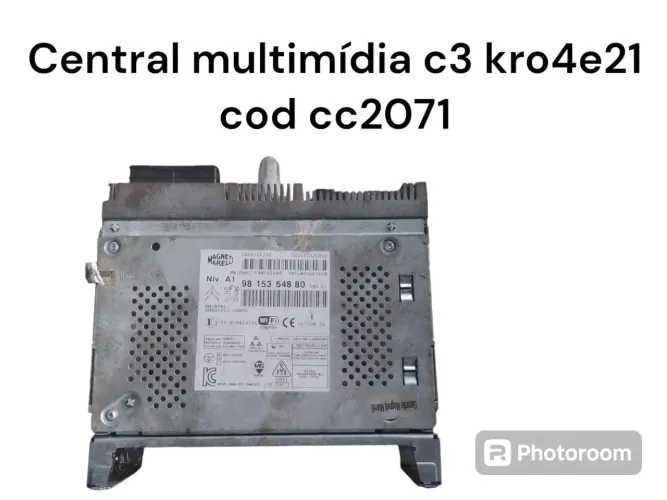 Central Multimídia Citroen C3 2015 2020 Cod Cc2071