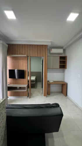 Flat mobiliado disponível para locação