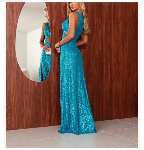 Vestido Festa Luxo Dot