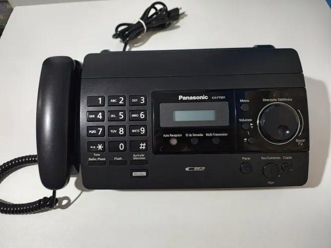 Telefone Fax Panasonic KX-FT501 - 110v