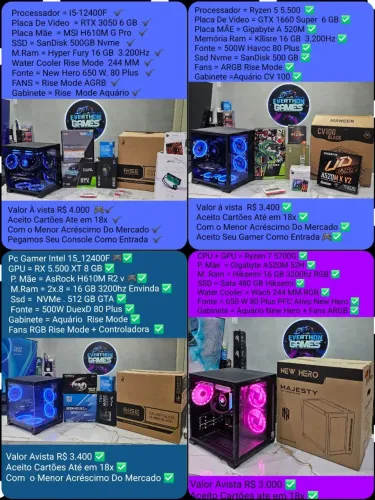 Pc Gamer . Varias Opções ?