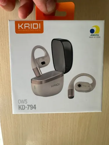 Fone De Ouvido Bluetooth 5.3 Ows Aberto Kaidi Kd-794