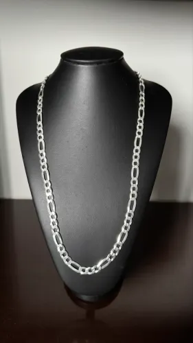 Corrente Prata 925 3x1 70cm 9mm