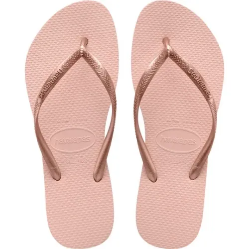 Havaiana Slim Tamanho 35/36 Cor Rosa Ballet Chinelo
