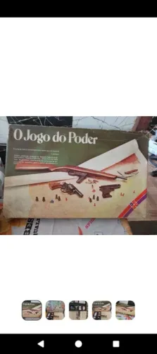vintage raríssimo 1973 ,grow o jogo do poder completo