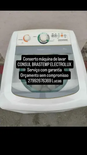 Conserto máquina de lavar 
