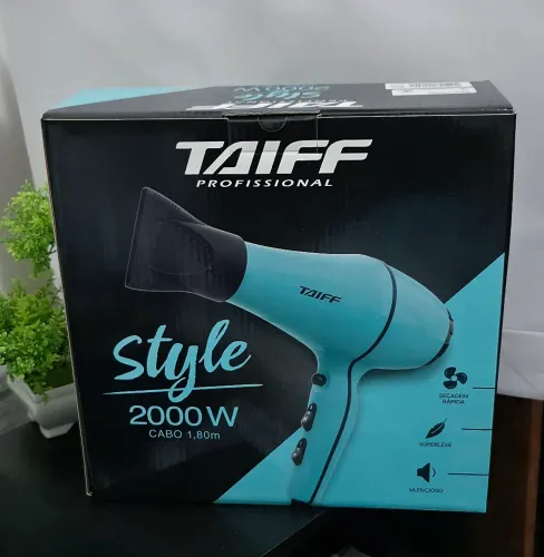 Secador de Cabelo Taiff Style 2000W - 127v Original