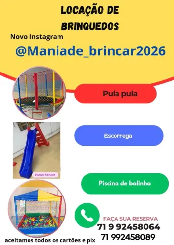 pula pula para locação