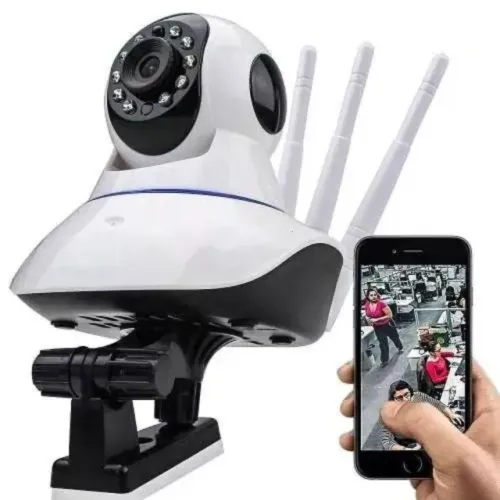 Câmera De Segurança Ip Wi fi Sem Fio Monitoramento Casa