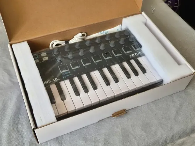 Teclado MIDI Arturia Minilab MKII ( com caixa )