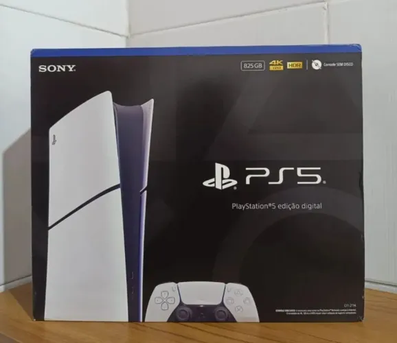 PS5 mídia física e digital 