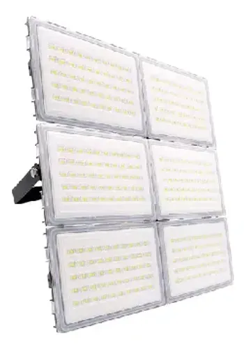 Refletor Led Smd 600w (06 módulos de 100W) Ip66 - Branco Frio (6000K)