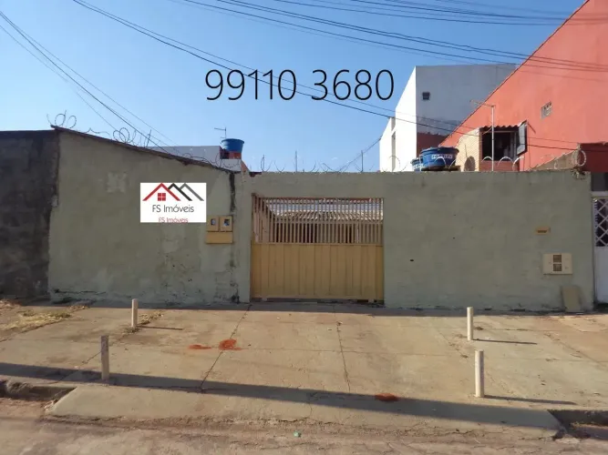 QD 101 Ótimo Lote 150 m² com Duas Casas  com 1 Quarto Luz/Água Individual Recanto das Emas