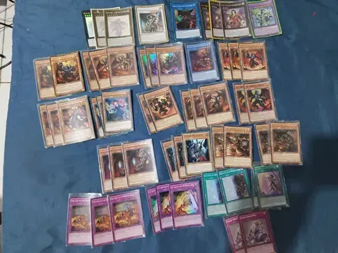 Yugioh!!! Deck Burning Abyss com 56 cartas