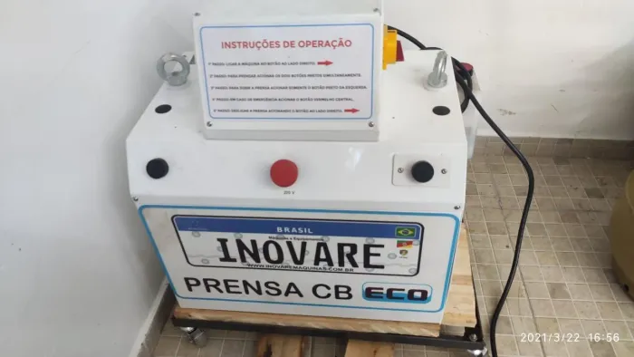 Prensa e Estampa Para Placas Automotiva Mercosul Inovare - CB ECO