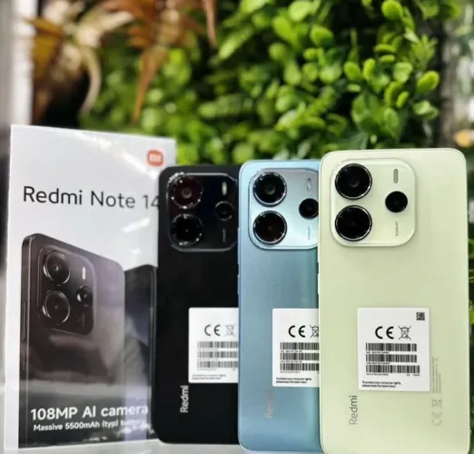 Celular Note 14 256Gb/08Gb RAM Novo Lacrado Global Capa Película Entrega Grátis