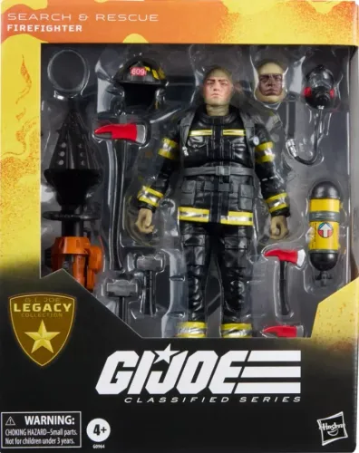 Firefighter Gi Joe Classified Legacy Collection - Lacrado