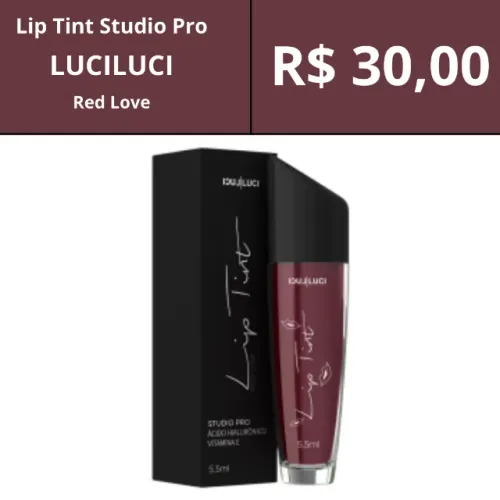 Lip Tint Studio Pro 5,5 ml - Red Love - LuciLuci