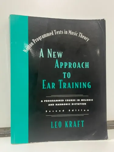 livro + cds - a new approach to ear training - leo kraft (teoria musical, solfejo)