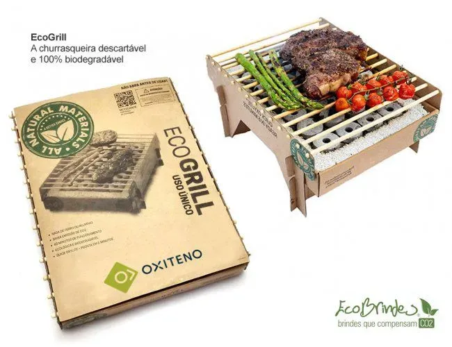 Churrasqueira Descartável Instant Grill