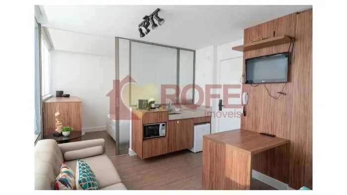 Studio 30 metros com vaga