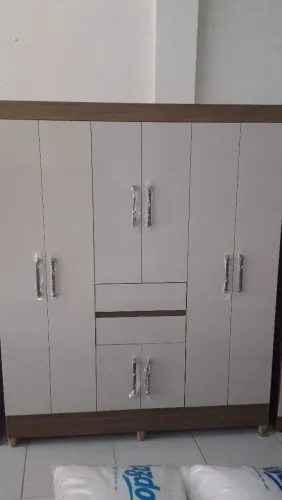 Guarda roupa casal 8 portas entrega e montagem grátis aproveite a promoção