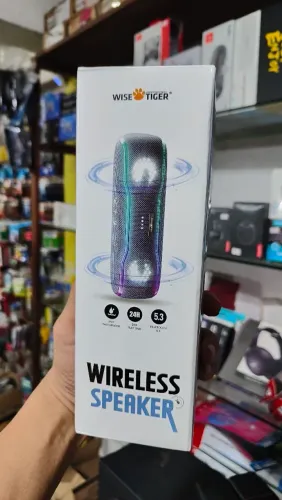 Caixa de som bluetooth wise Tiger F10C a prova dagua 