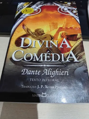 Livro Divina Comédia Dante Alighieri Série Ouro.