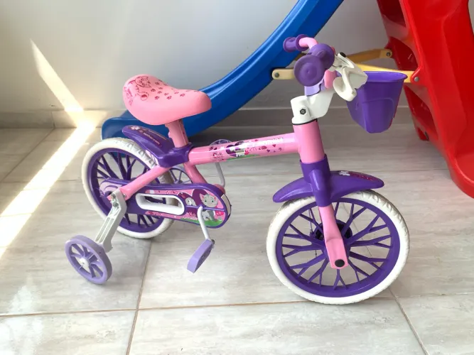 Bicicleta infantil rosa