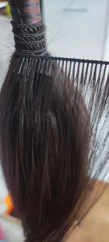 Tecelagem de cabelo manual 