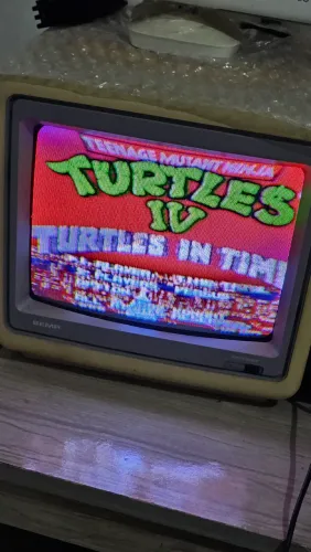 TV SEMP 102 COM 10 POLEGADAS RETRO EXCELENTE PARA GAMES ANTIGOS SOM E IMAGEM SENSACIONAL