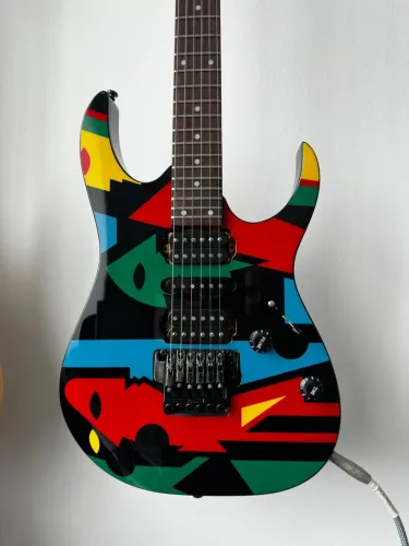 Guitarra Custom Jpm 100 Petrucci Ibanez Rg370b Korea 2003