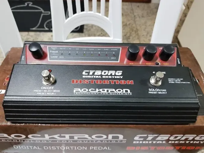 Pedal Rocktron Cyborg Digital Distortion - Hiper Conservado!