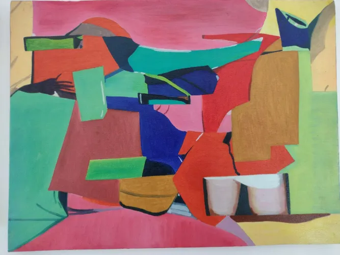 Pintura 6 óleo sobre tela 30x40 cm