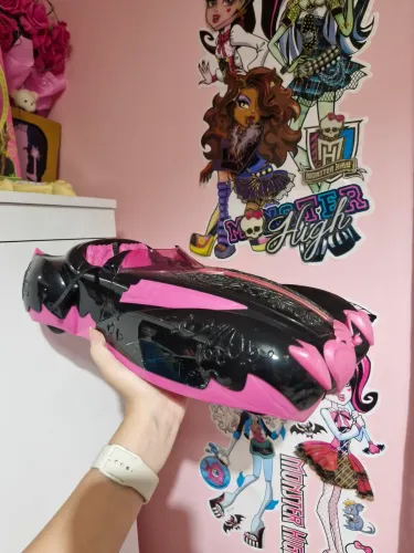 Monster High Sweet 1600 Draculaura Carro de brinquedo de boneca Monster High
