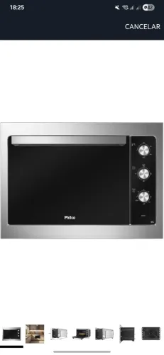 Forno eletrico de embutir philco 47l