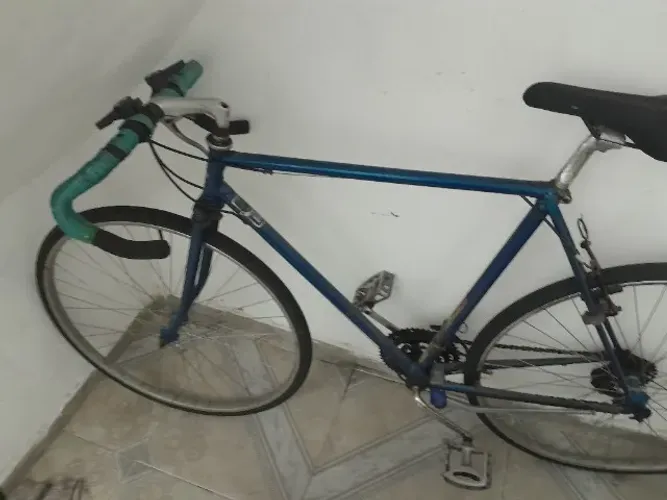 Bicicleta com marcha 