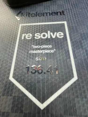 Prancha Kitesurf / Kiteboard Kitelement Re Solve 136x41 - Split Board (Desmontável)