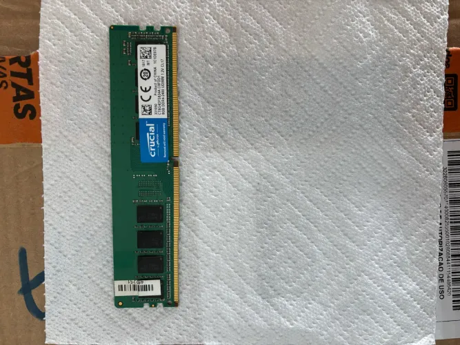 Memoria RAM 8gb DDR4 CrucialTechnology