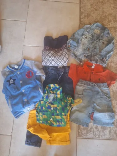 Lote 8 peças menino 2 anos
