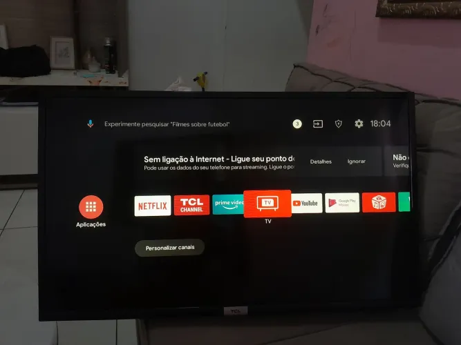 TV 32" Tcl Novinha