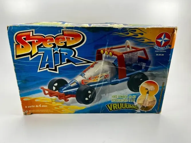 CAIXA SPEED AIR DA ESTRELA ( SOMENTE CAIXA E BERÇO)