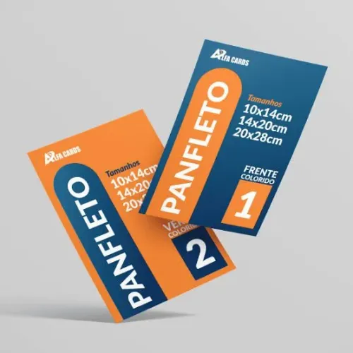 Entrega de panfletos