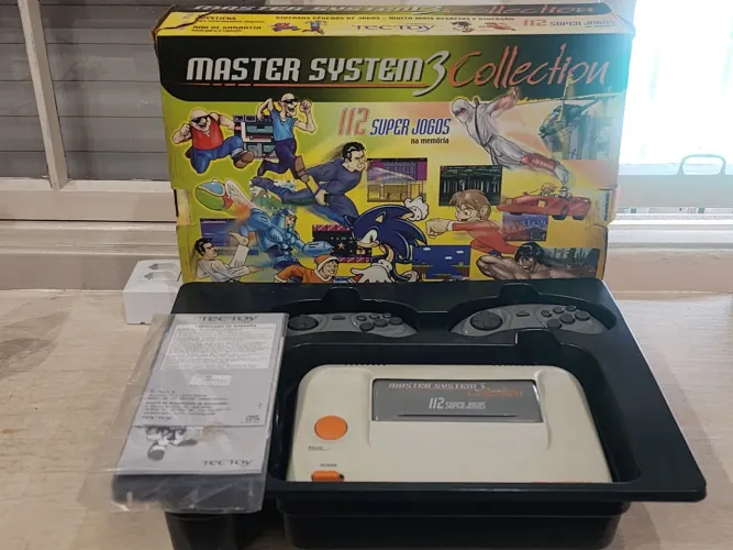 Master System 3 collection com 112 jogos