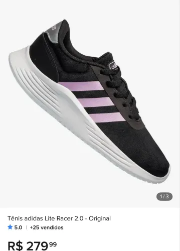 Tênis adidas Lite Racer 2.0