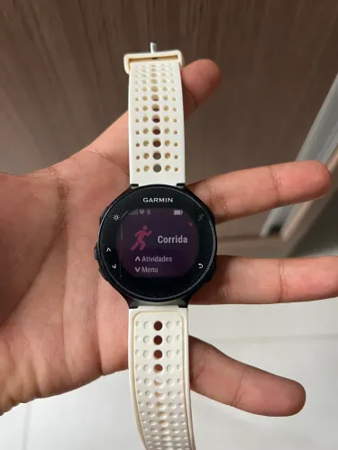 Garmin 235 com detalhes funcionando