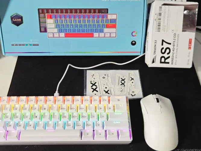 KIT GAMER LACRADO FULL WHITE